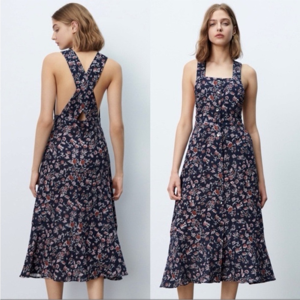 Zara overall dress